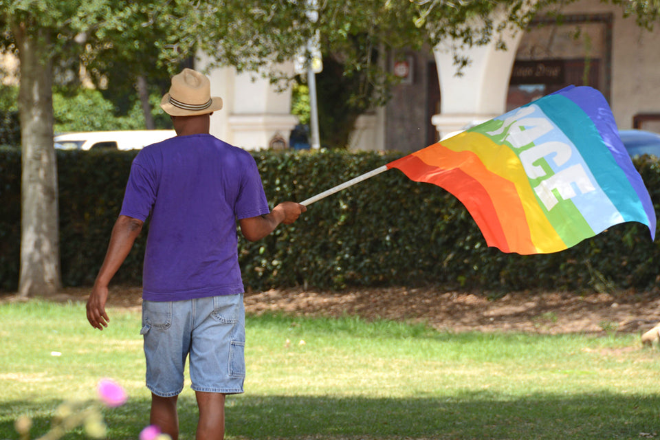 Holly Roberts Gay Pride Flag Photograph from "Our Ojai"