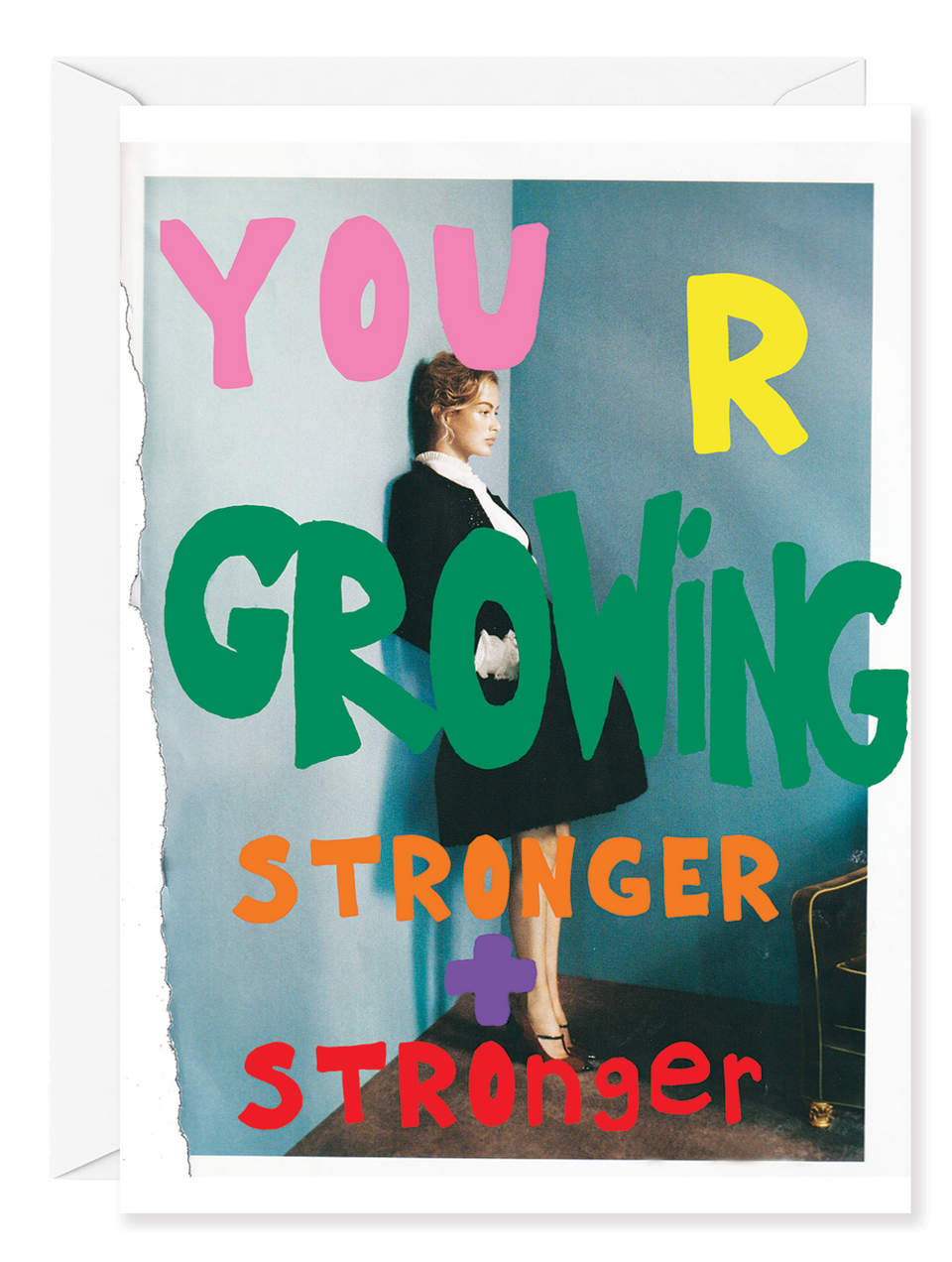 Kirsten Stoltmann "You R Growing Stronger" Greeting Card